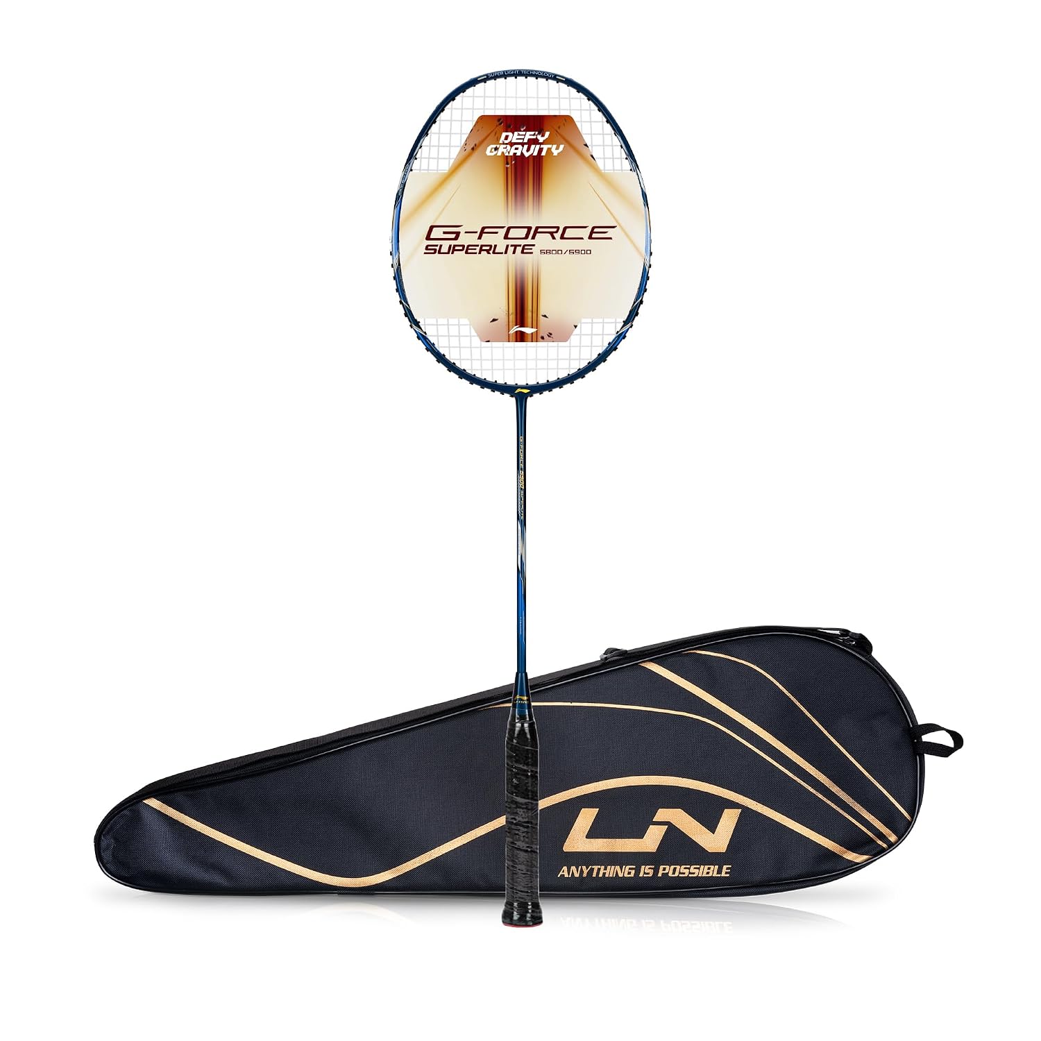 Li-Ning G-Force 5k Superlite Badminton Racket with Full Cover | 78 Grams | Max Tension : ≤30 lbs | Enhanced Control, Fast ... - Review, Price and Buying Guide