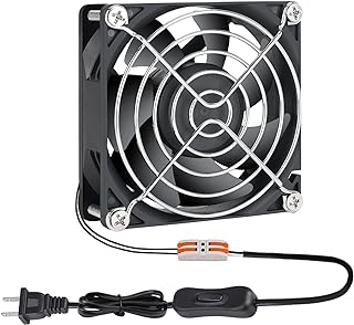 KEYFANCLUB 3-Inch AC Cooling Fan