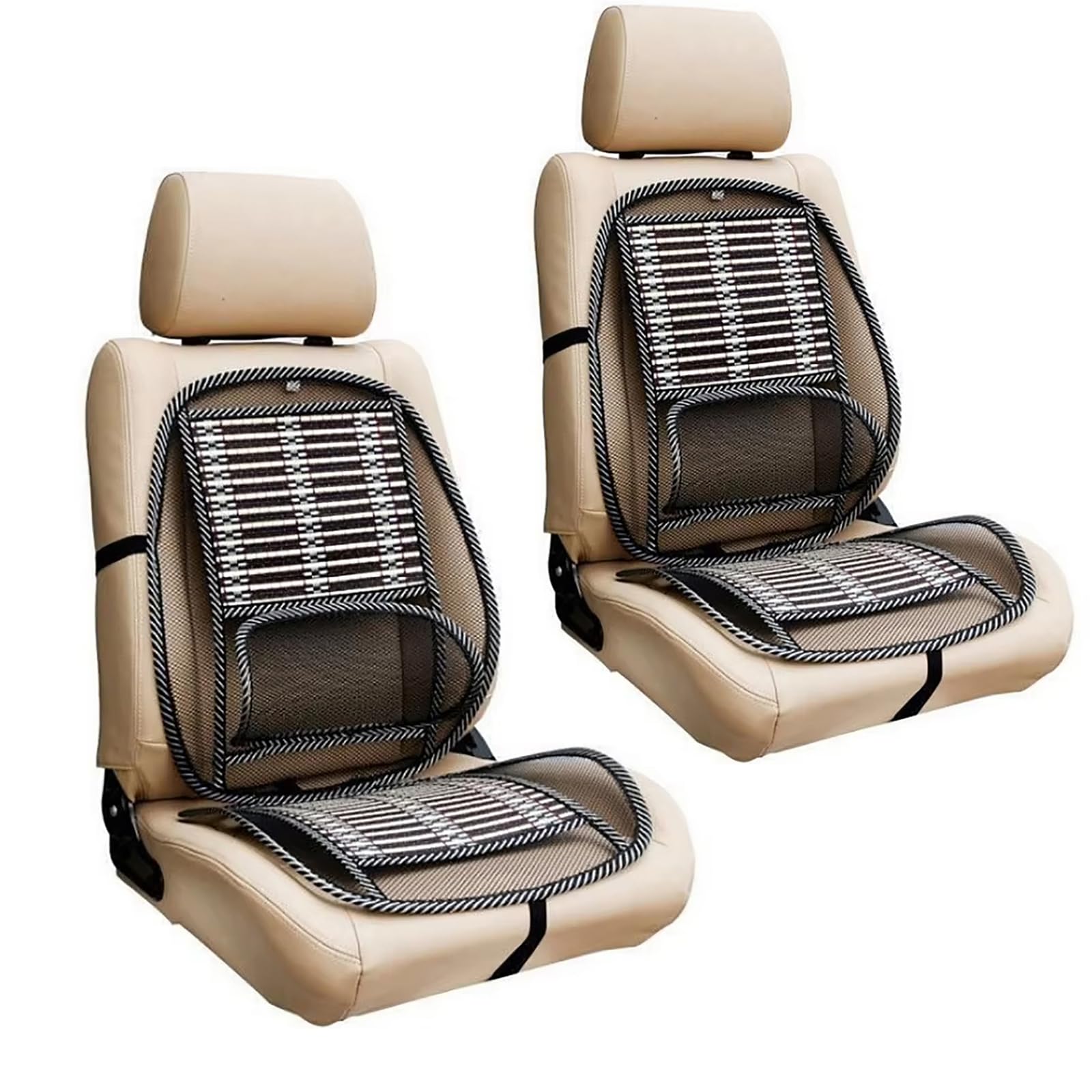 2 Set di Cuscini per Seggiolino Auto, Compatibile per Bentley Mulsanne Arnage, Fodera in Seta di bambù Traspirante, Supporto per la Vita,A