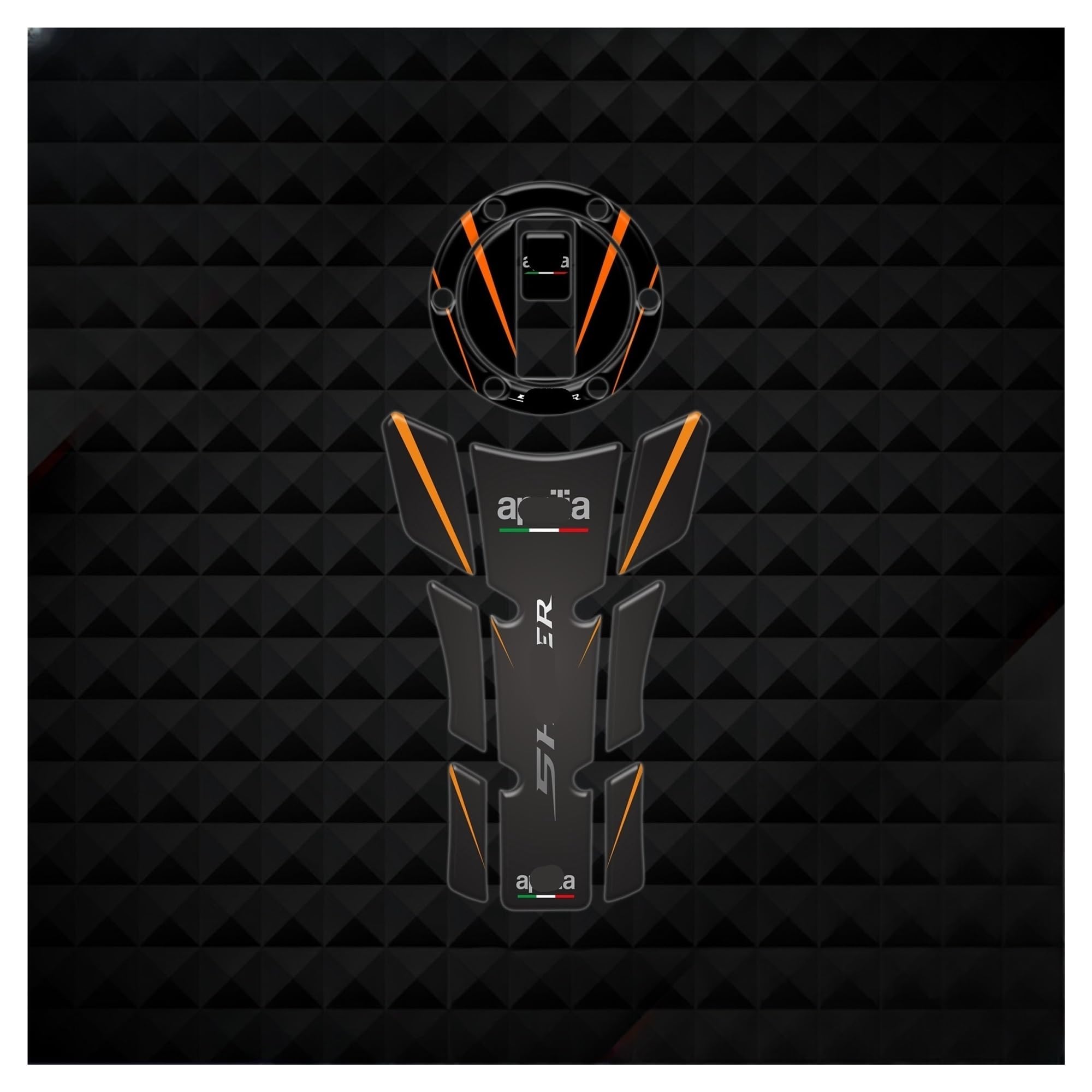 Fuel Tank Protector Motorcycle Fuel Tank Stickers Gas Pad Decals for GPR APR RS4 RSV4 for Tuono V4 RS 50 125 150 750