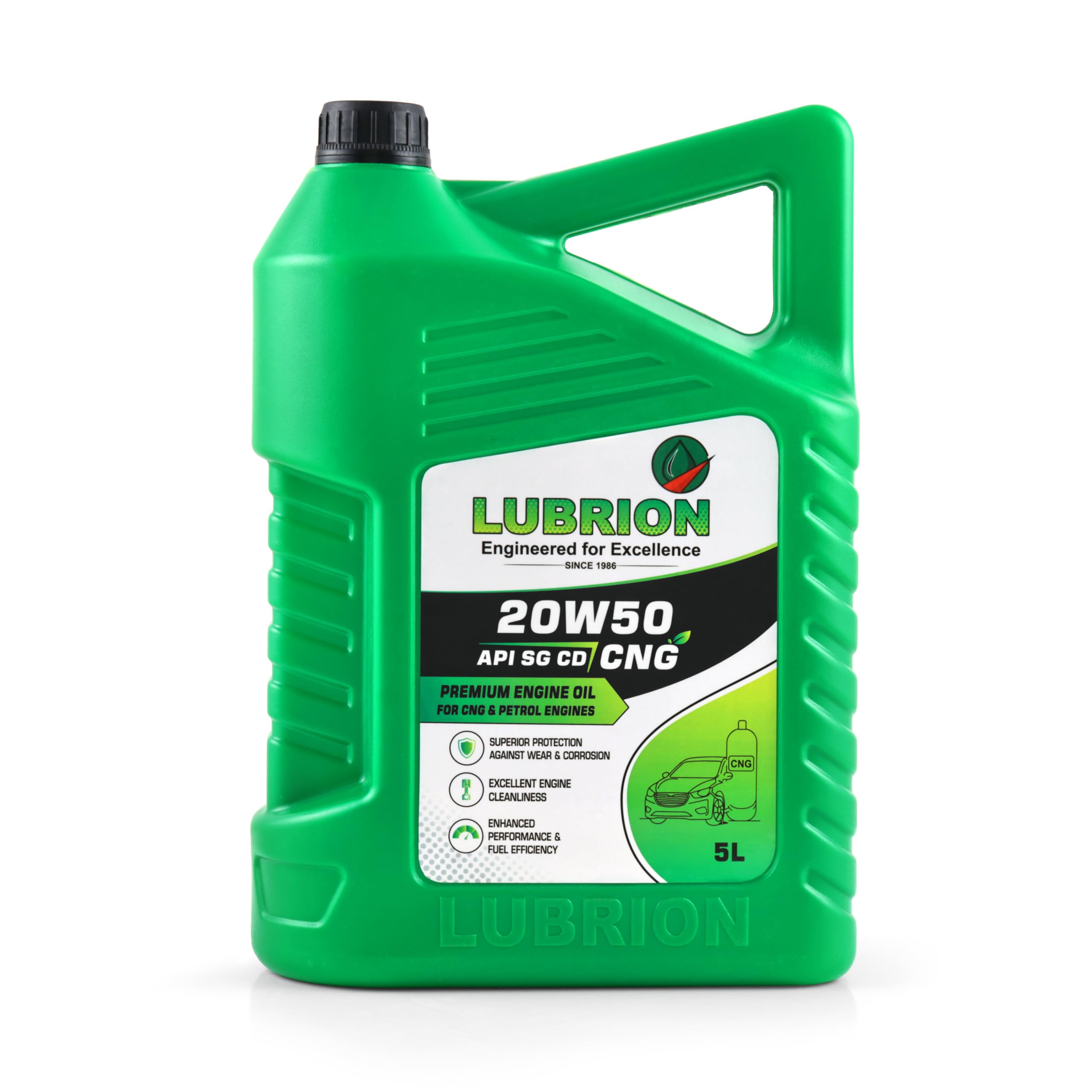 20W50 CNG & Petrol Engine Oil 5L | API SG/CD | Premium Engine Oil for Cars & Light Commercial Vehicles-image-47