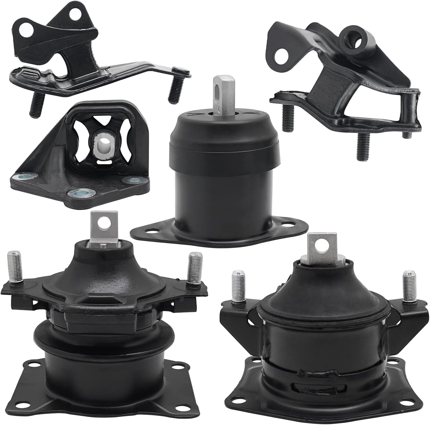 Engine Mount Engine Motor & Transmission Mount for 2003-2007 Honda Accord 2.4L Automatic A4509 A4510 A4516 A4517 A4542 A4526HY Set of 6