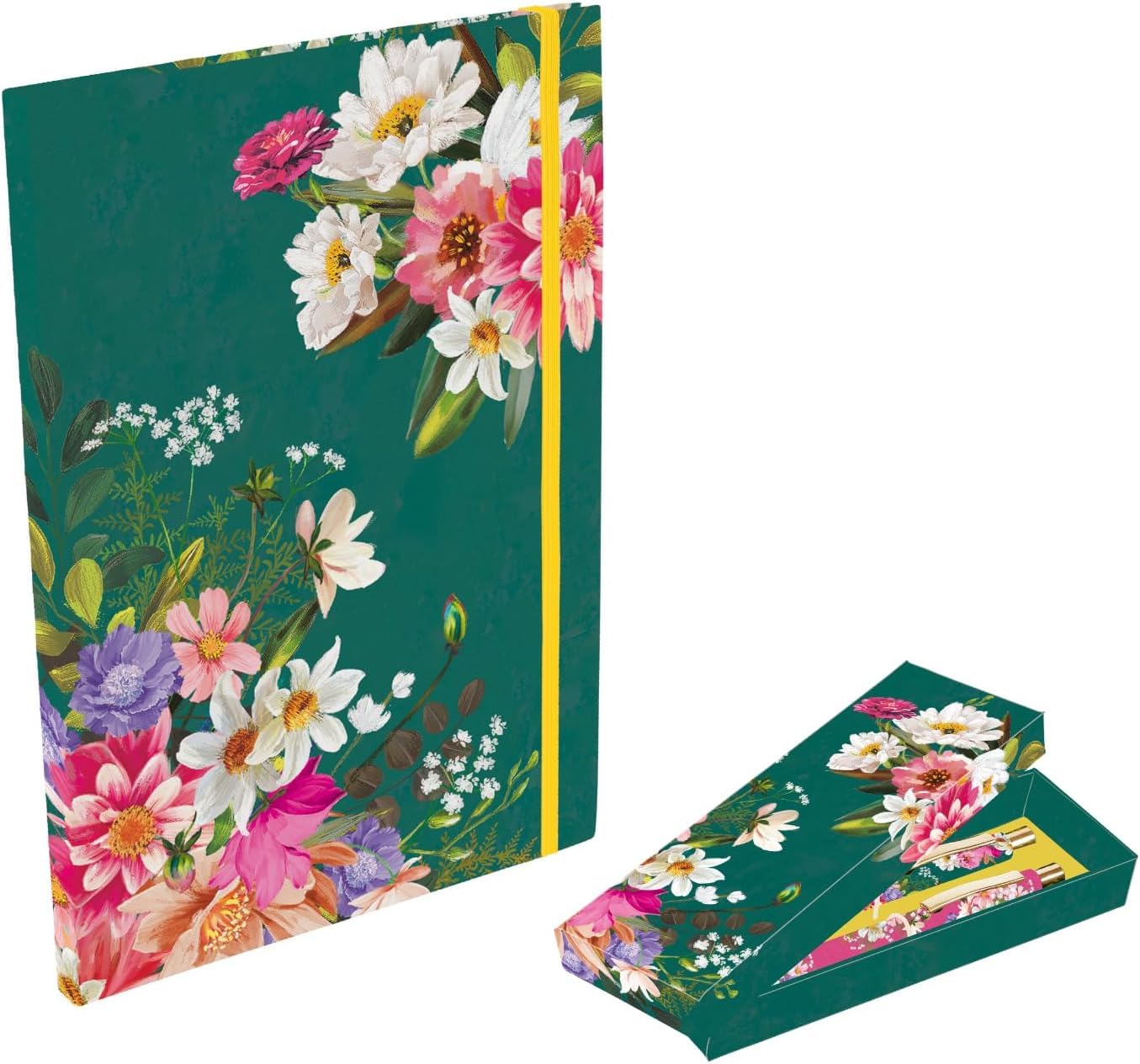 The Gifted Stationery Co. Ltd. Notebook and Pen Set, Elegant Collection (Multi Radiance A4) โ image 1