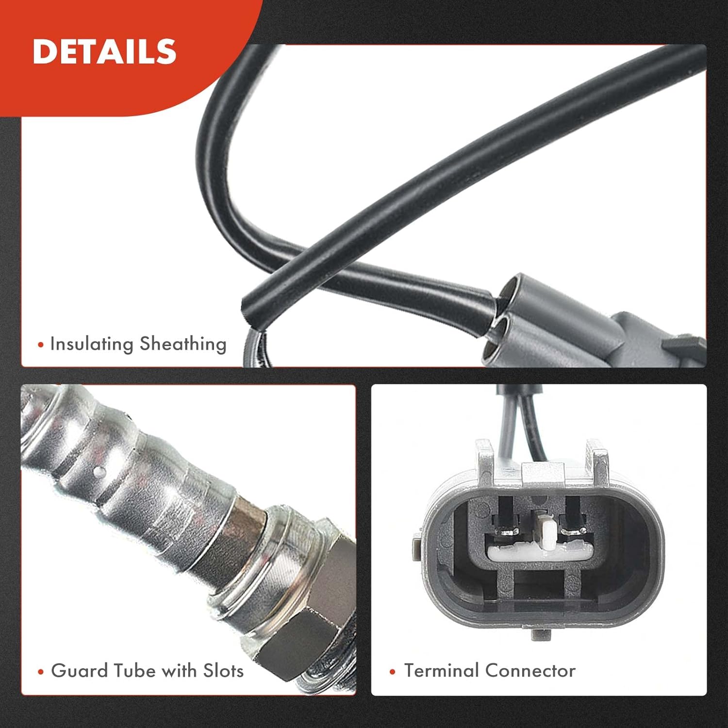 A-Premium O2 Oxygen Sensor Compatible with Toyota RAV4 1996-1997 2.0L, Celica 1996-1998 2.2L, Upstream and Downstream, 2-PC Set, Replace# 8946520420, 8946516110