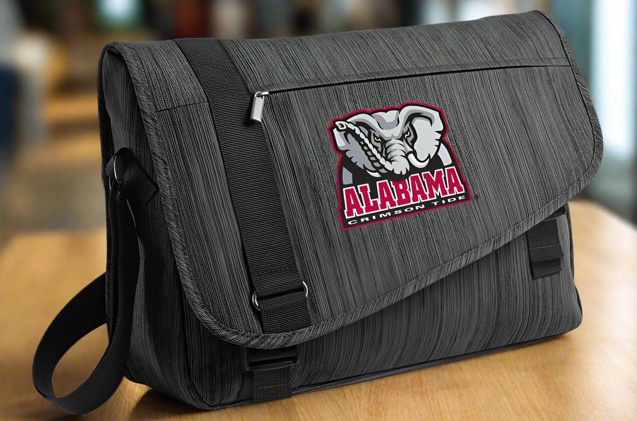 Broad Bay DELUXE Alabama Laptop Bag University of Alabama Logo Messenger Bag Briefcase