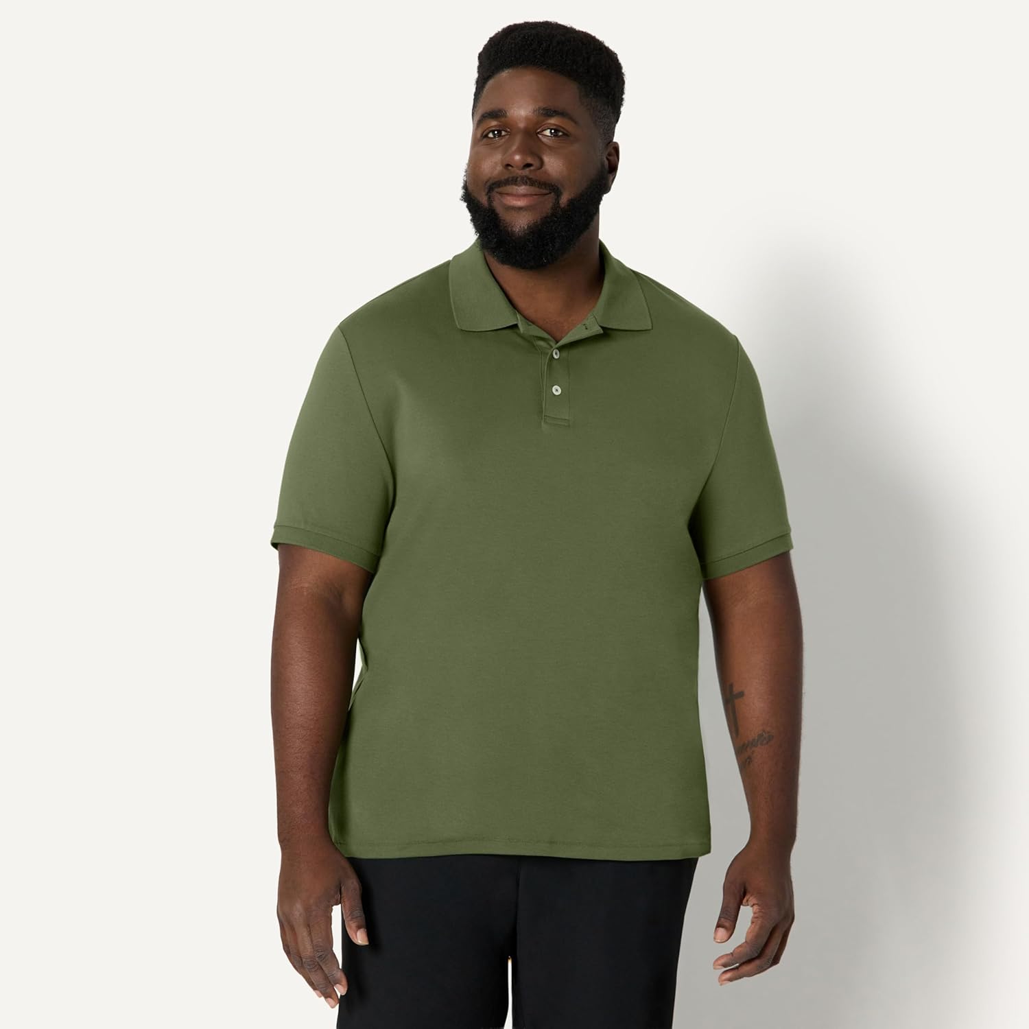 Amazon Essentials Men's Regular Fit Interlock Polo Shirt - Image 6