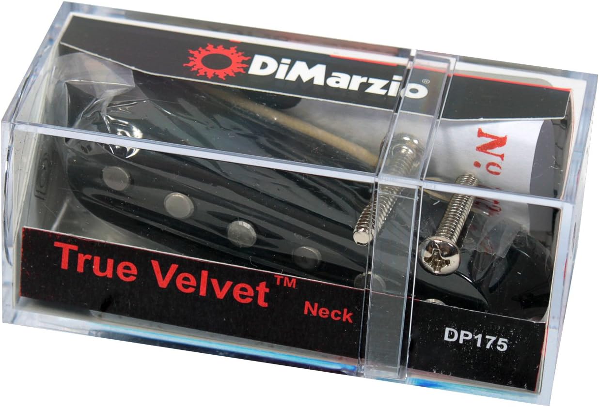 DiMarzio DP175 True Velvet Neck Single Coil Pickup - Black