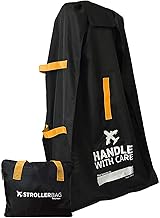 Baby team Extra Large Stroller Travel Bag for Airplane - Ideal for Large/Single/Double/Jogging Strollers, Durable, Water-Resistant with Adjustable Straps