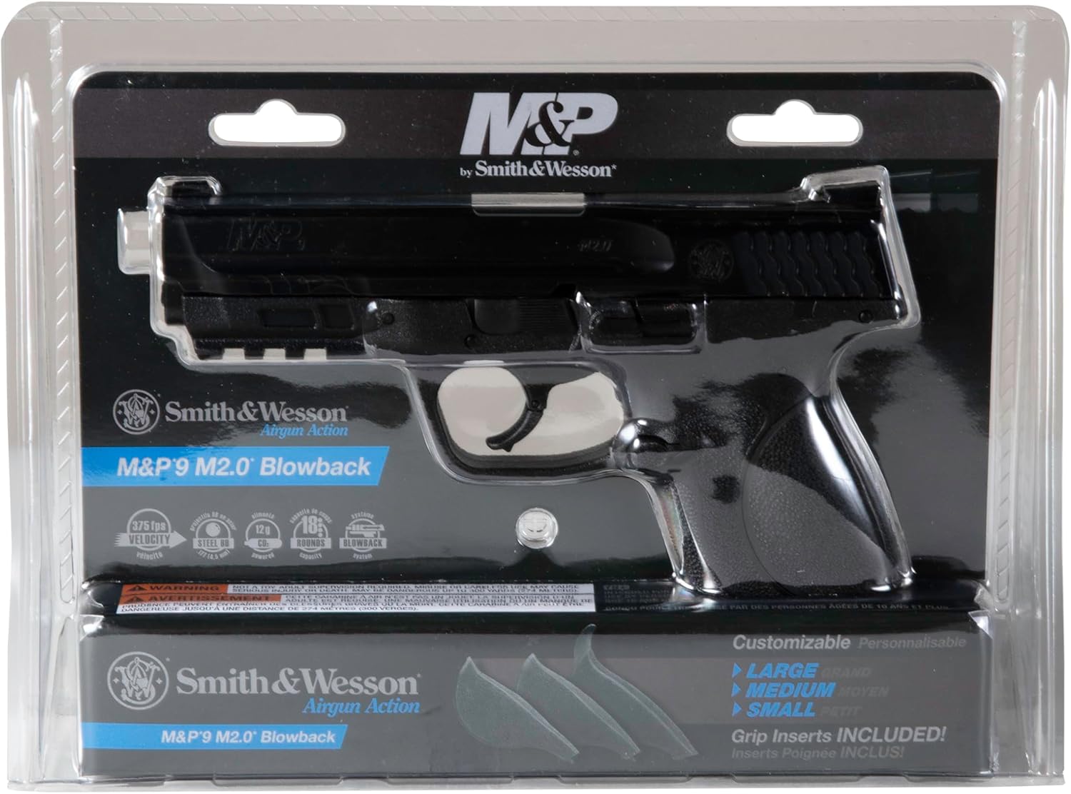 Smith & Wesson M&P9 M2.0 .177 Caliber BB Gun Air Pistol