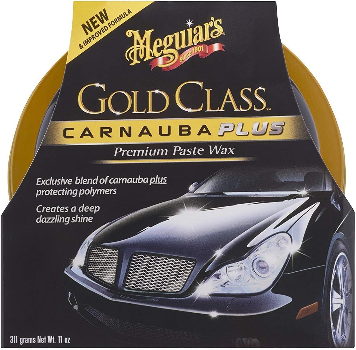 Meguiars G7014eu Gold Class Carnauba Plus Premium Paste Wax Autowachs 
