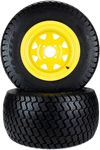(2) Conjuntos de neumáticos de césped 24x12.00-12 para John Deere ZTrak Pro TCA17309