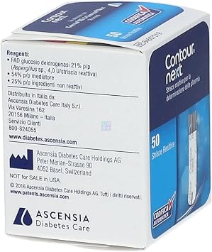 Contour Next 50 Test Glicemia