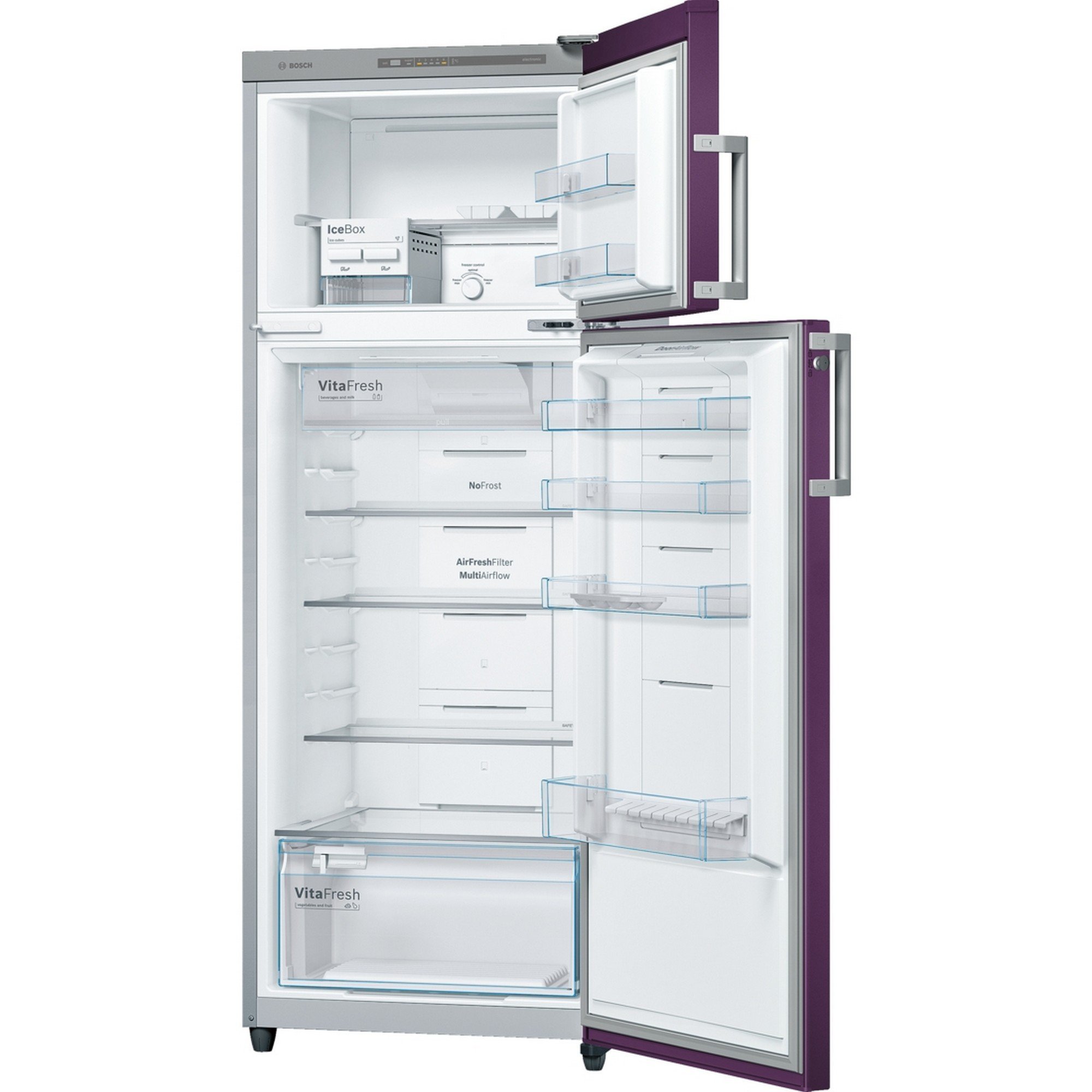 Bosch 347 L 3 Star Frost-Free Double Door Refrigerator (KDN43VR30I