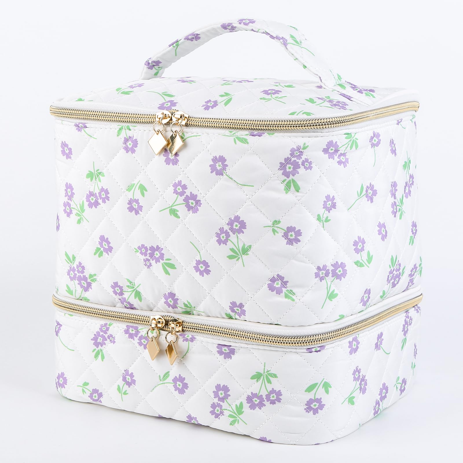 Trousse de maquillage de voyage de grande capacité pour femme, style 5