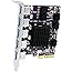 FebSmart 5X 10Gbps USB-A Ports PCIE USB 3.2 Gen 2 Expansion Card for Windows 7.8,8.1,10,Server; MAC OS 10.9.x, 10.10.x, 10.12