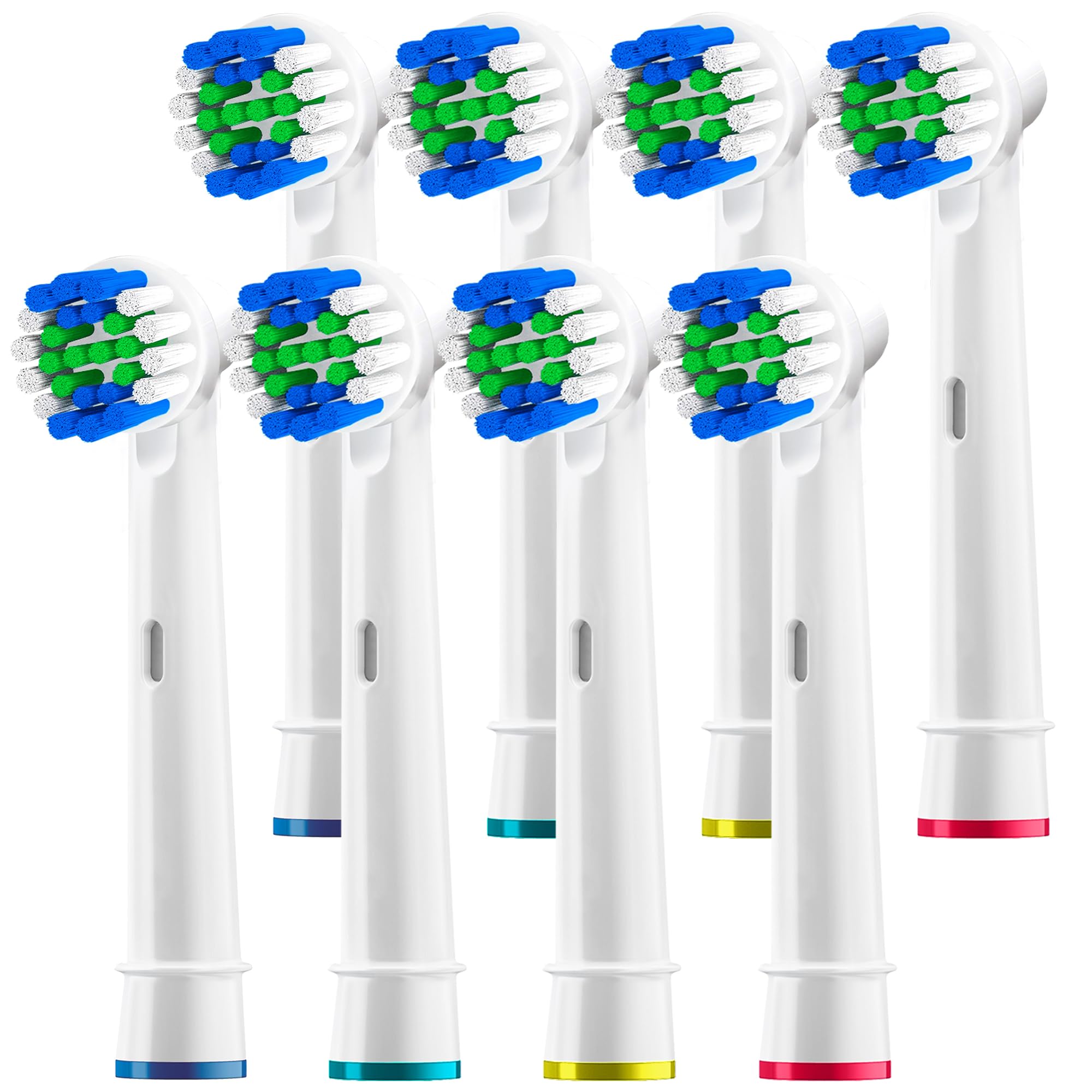 Replacement Brush Heads Compatible with Oral B Electric Toothbrush Replacement Heads Precision Brush Heads Refills for Oralb Braun