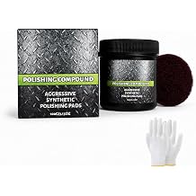 Ultracut Polishing Compound, All-in-One Surface Restoration Polish with Pad, Scratch Remover for Wood, Furniture, Marble, Stainless Steel & More 1PCS