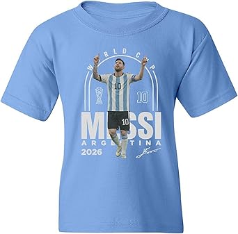 Argentina 10 Tribute Graphic 2026 Fans Youth Unisex T-Shirt