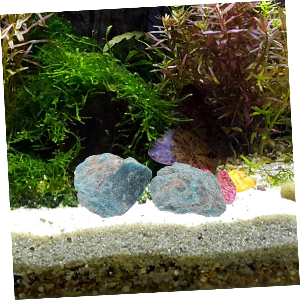 SOLUSTRE 10stücke Natürliche Kristallsteine Für Dekoration Landschaftsstein Aquarium-zubehör Kleine Dekorative Steine Für Garten Und Innenräume Kreative Projekte Und Landschaftsbau