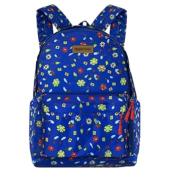 amazon basics Casual 3 Compartment Backpack for School & College | Dedicated Laptop Compartment for 15.6-Inch Laptop | Stylish & Trendy | for Women, Girls & Kids | Water-Resistant