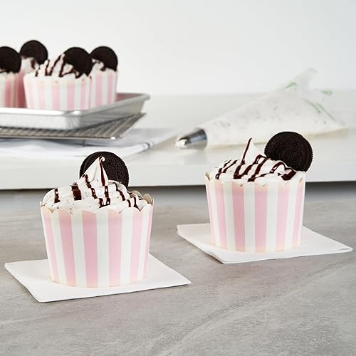 Miniatura 401 de Restaurantware Panificio Premium - Taza de papel Kraft de 10 onzas para hornear, tazas de papel para hornear, perfectas para magdalenas, cupcakes