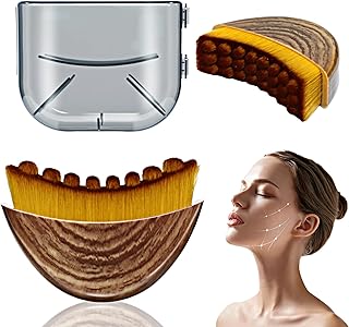 Cepillo facial de contorno linfático, brochas...