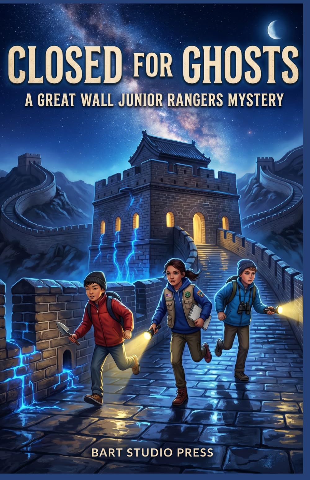 Closed for Ghosts: A Great Wall STEM Mystery for Kids 8-12 (Junior Rangers Book 1) (Great Wall Junior Rangers)