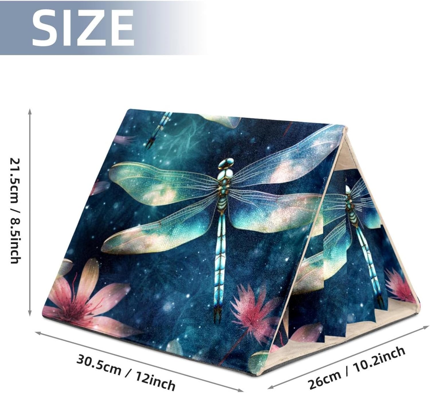 MAgiLL Guinea Pig Bed, Comfortable Hamster House, Hiding Place for Small pet Animals, Folding Bed nest, Suitable for Short Rabbits, Rabbits, Ferrets, mice, Hedgehogs, Chinchillas