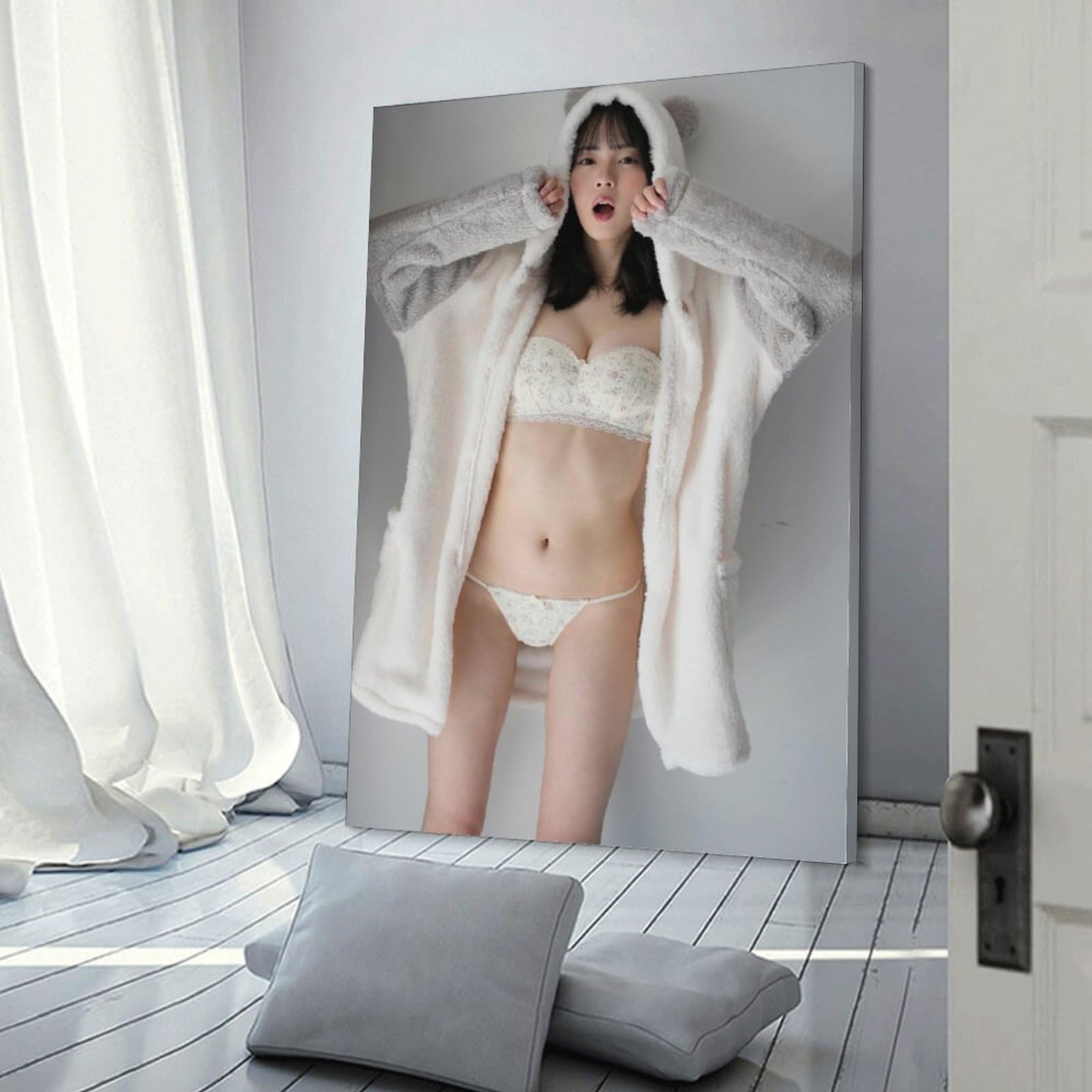 Amazon.co.jp: 神南りな 美少女水着 ポスター (28) アートパネル