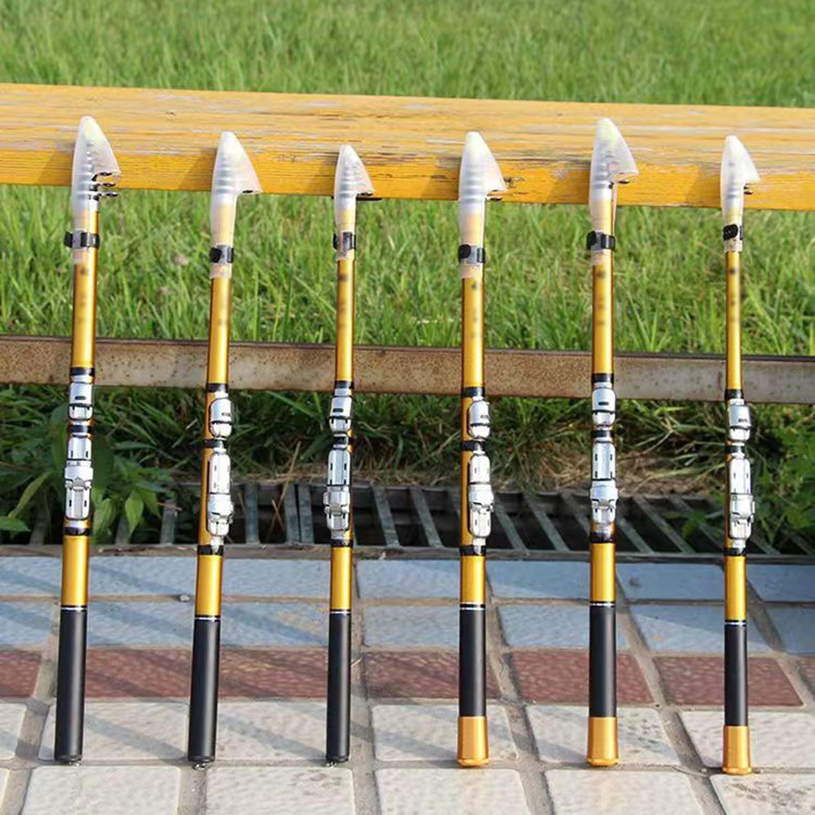 Wędka Wędka spinningowa z włókna węglowego Ultralight Hard Bass Wędka spinningowa Long Shot Carbon Fiber Ocean Przenośna wędka podróżna (Size : 2.1m)