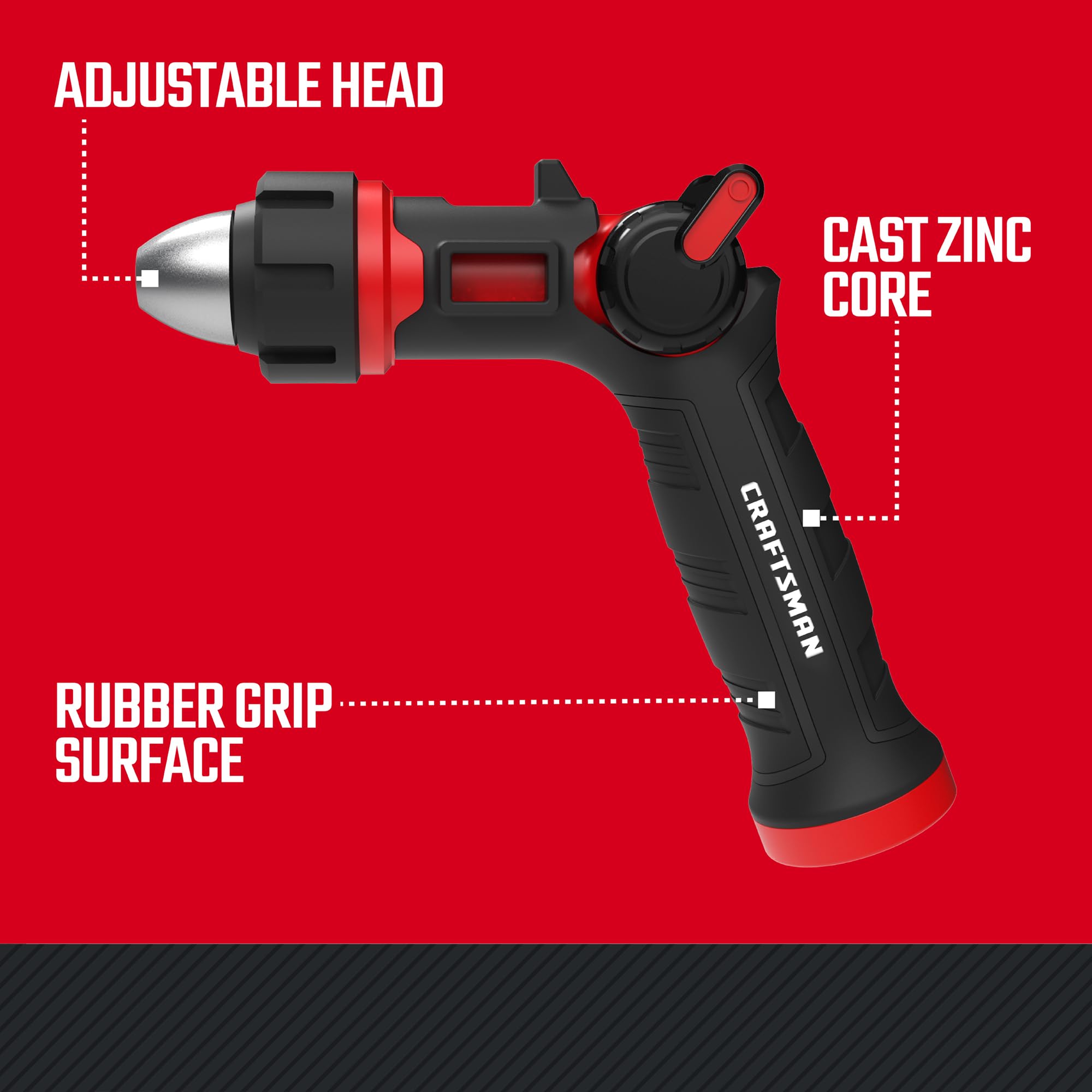 Amazon.com: Craftsman Heavy-Duty Adjustable Water Nozzle : Patio
