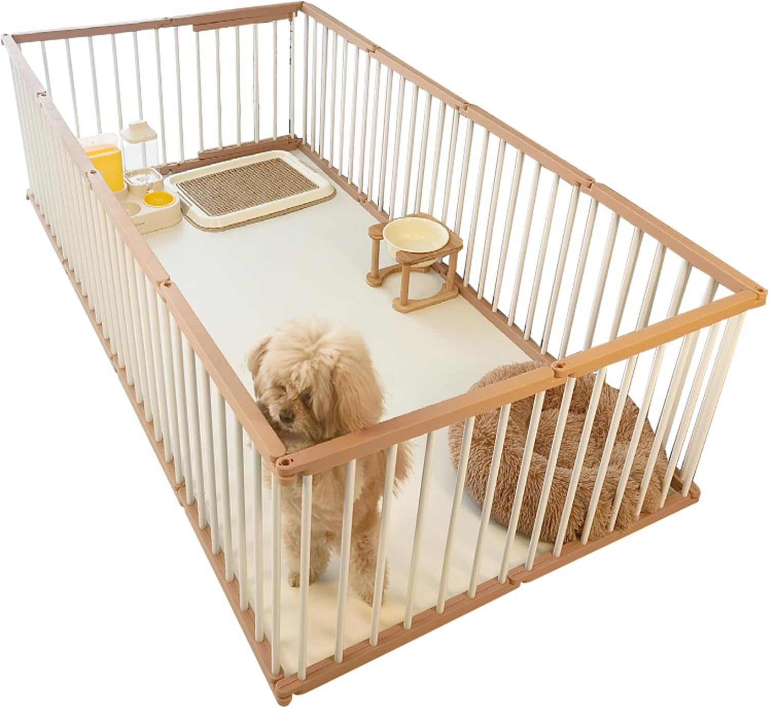 PETSFIT 犬 サークル ペットサークル 八角形 ドッグハウス 【パッと