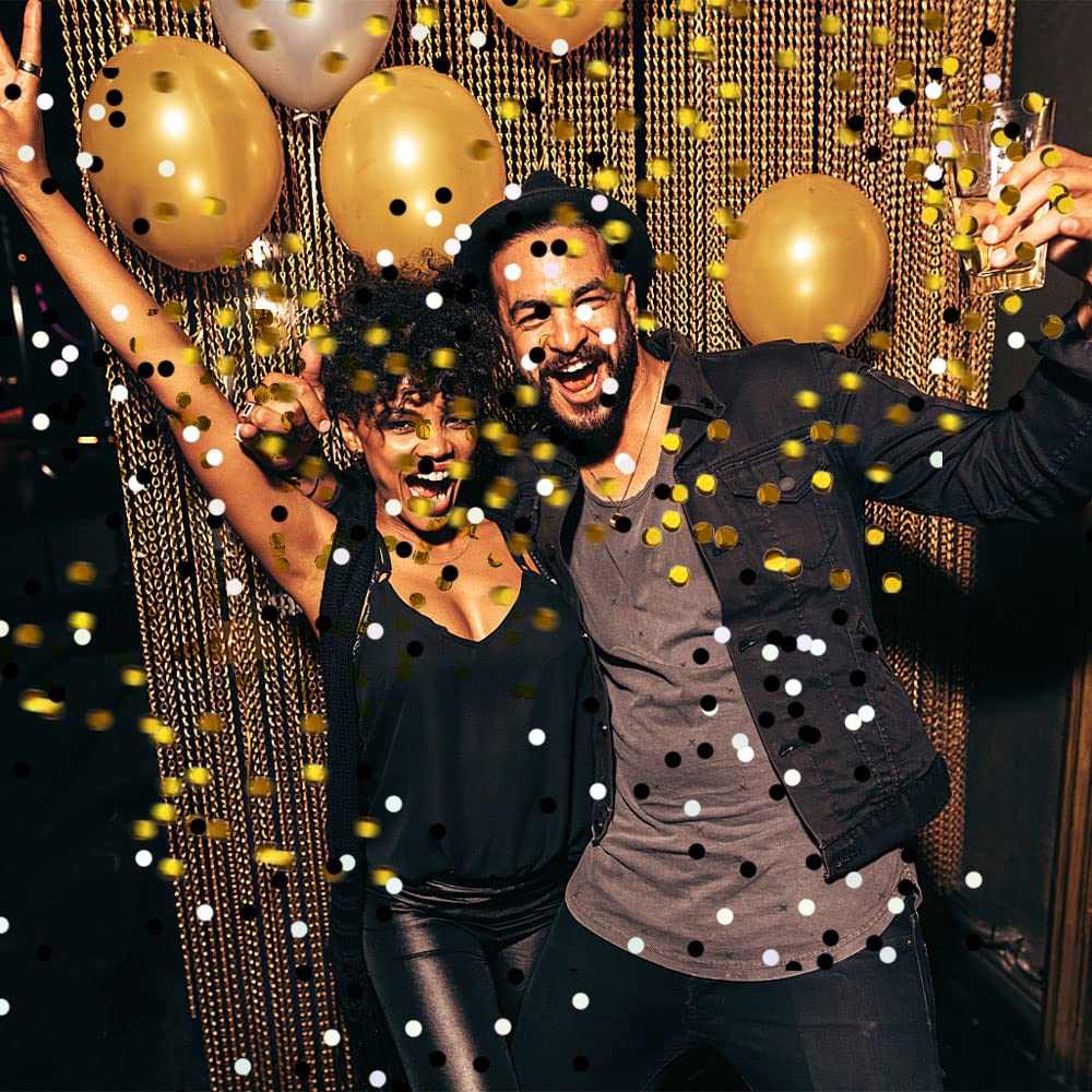 Cannoni Spara Coriandoli Biodegradabili - 10 Pezzi Per Feste, Matrimoni E Compleanni, Colore Rosa Oro - Foto 4