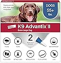 K9 Advantix II XL Dog Vet-Recommended Flea, Tick & Mosquito Treatment & Prevention | Dogs Over 55 lbs. | 2-Mo Supply