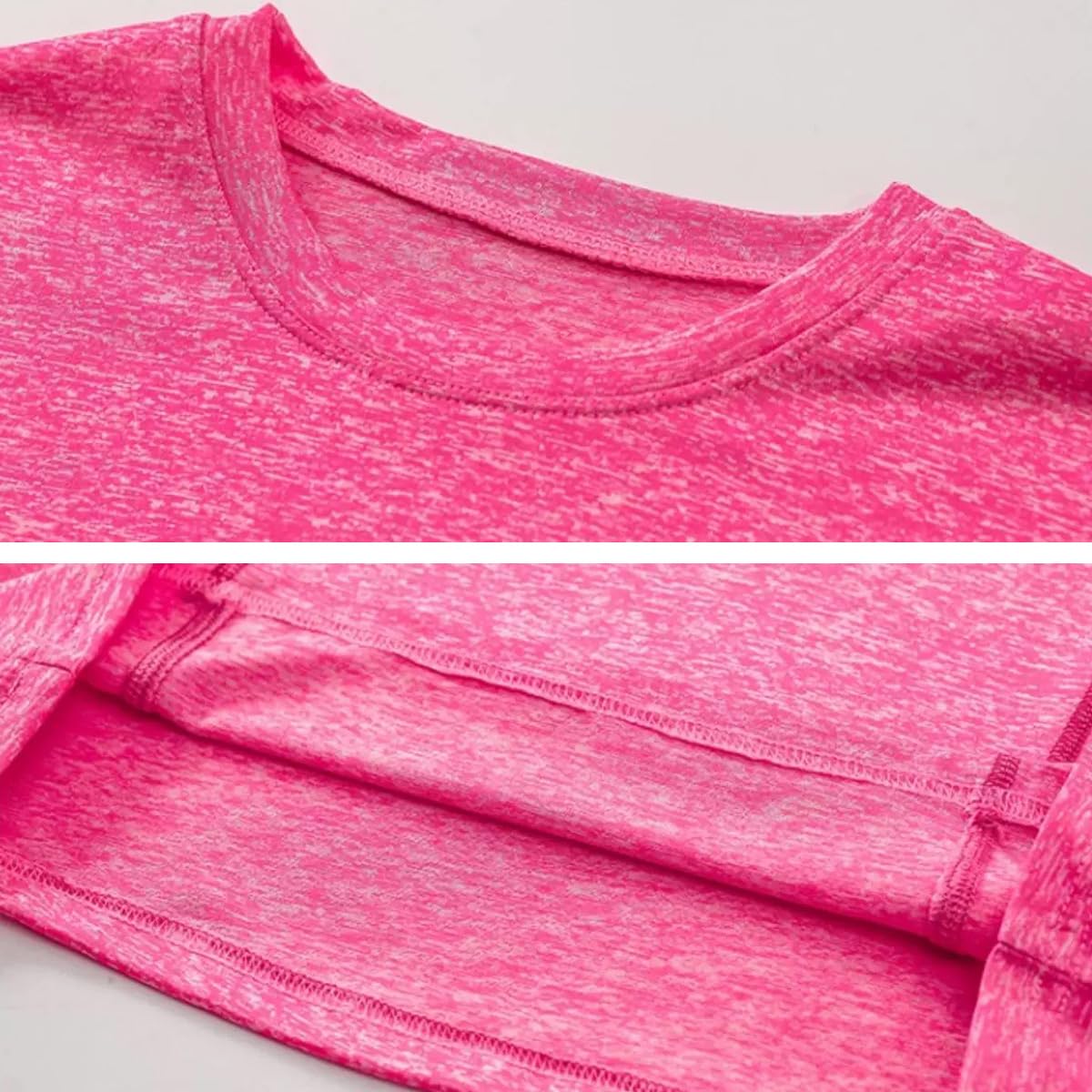 Tuta sportiva per bambini, con scollo rotondo, con pantaloni sportivi, tuta corta, 2 pezzi, per ragazze e jogging