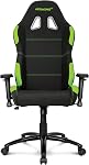 AKRacing AK-7018_GR Ergonomic Series Executive Racing Style Computer Gaming Office Chair-Black/Green