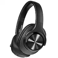 Oraolo Mission 200 Bluetooth Headphones, Wireless Over-Ear Bluetooth with 3 EQ Modes,60H Playtime,Low Latency HiFi Stereo Foldable Lightweight Headset,Deep Bass for Home Office Cellphone PC Ect,Black
