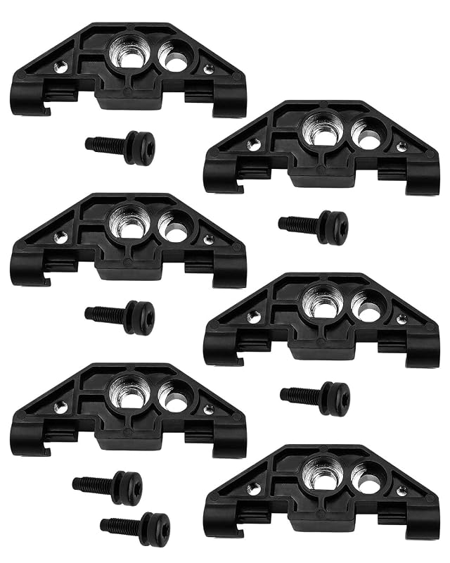 Kit de porcas retentoras e parafusos do hard top GUZIKO para Jeep Wrangler JK JKU 2007–2018 – 12 peças