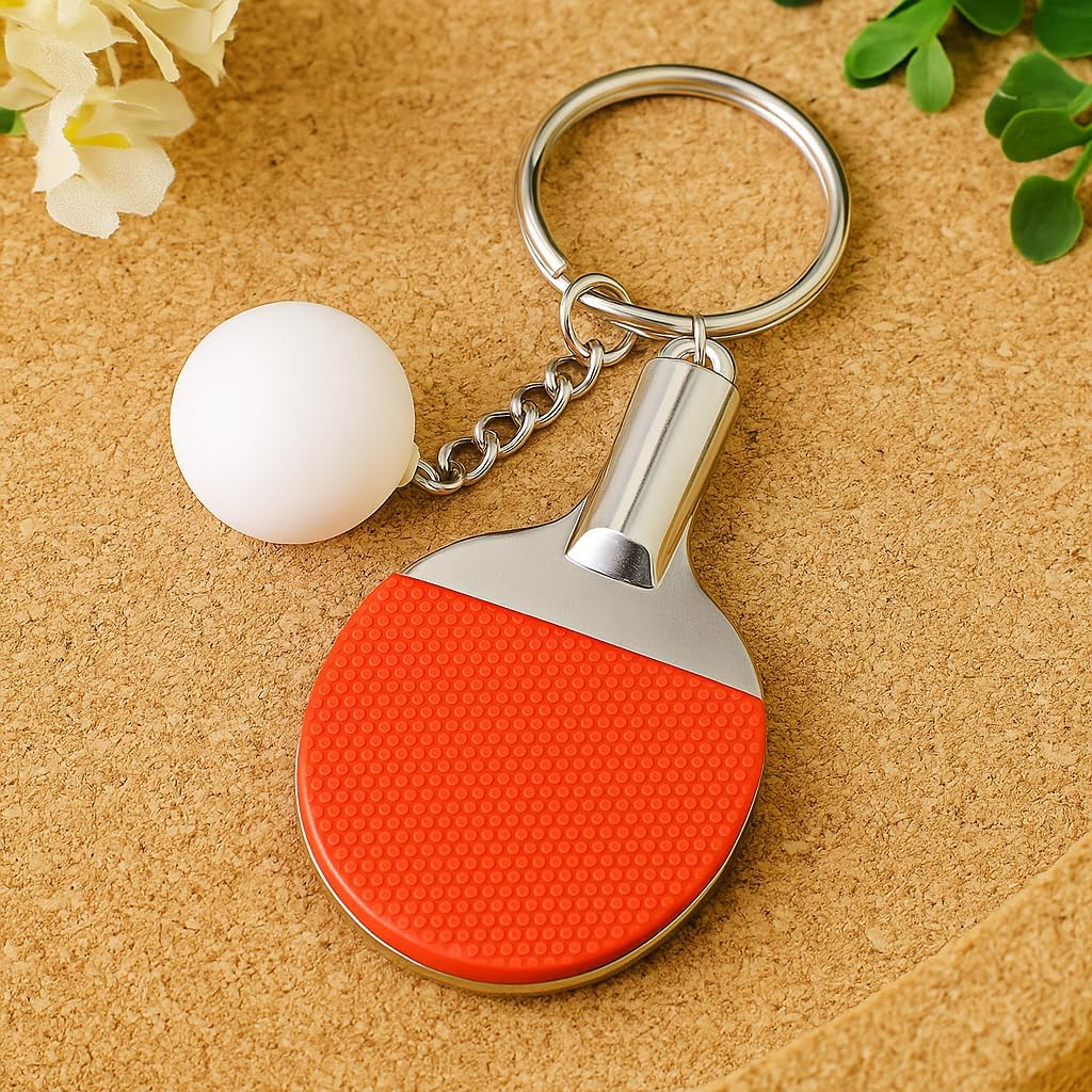 Table Tennis Keychain, Sporty Keychains Bag Charms for Women image 2