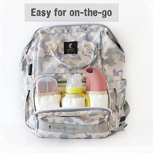 Miniatura 7 de Ginbear Baberos de silicona para bebés y niñas, baberos de alimentación de goma de silicona ajustables impermeables con bolsillo para atrapar