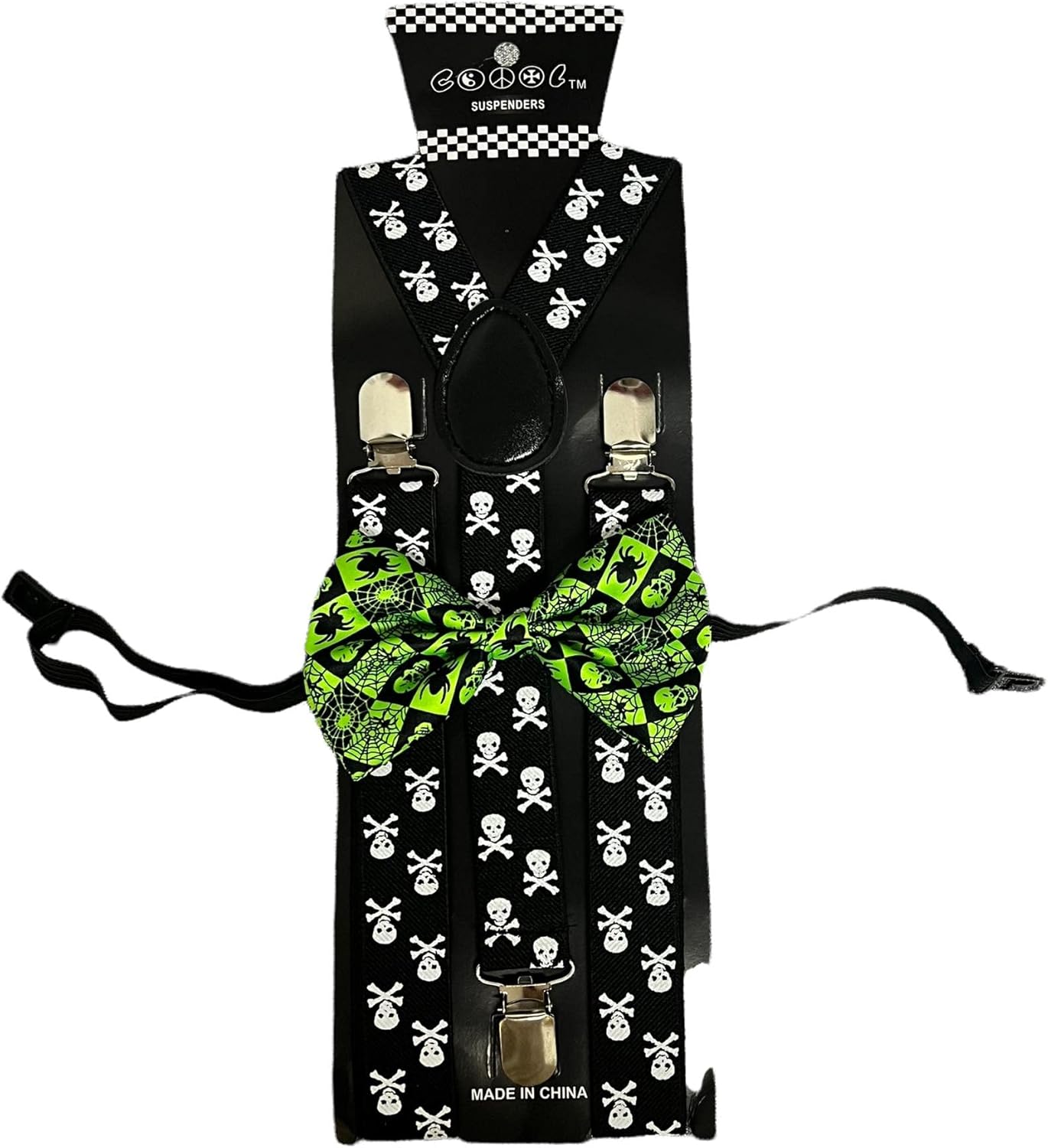 Coool Novelty Halloween Accessories Adjustable Green Spider