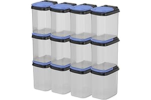 Multi-Purpose Hardware Storage Bins - Buddeez Bits and Bolts Small Storage Containers,...