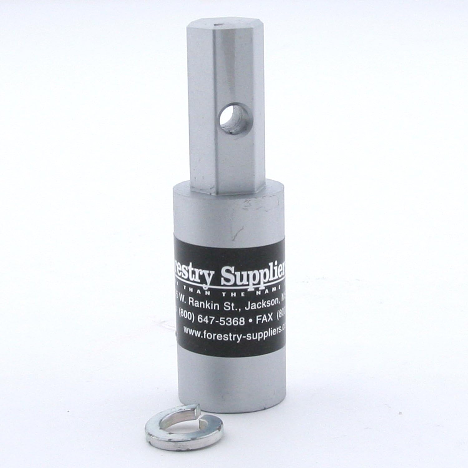 Forestry Suppliers 5/8" NC Adapter - Threaded Female to pin-Type Male