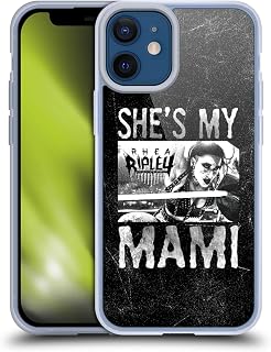 Head Case Designs Officially Licensed WWE She's My Mami Rhea Ripley Gel Case [Military Grade Protection] Compatible with Apple iPhone 12 Mini and Compatible with MagSafe