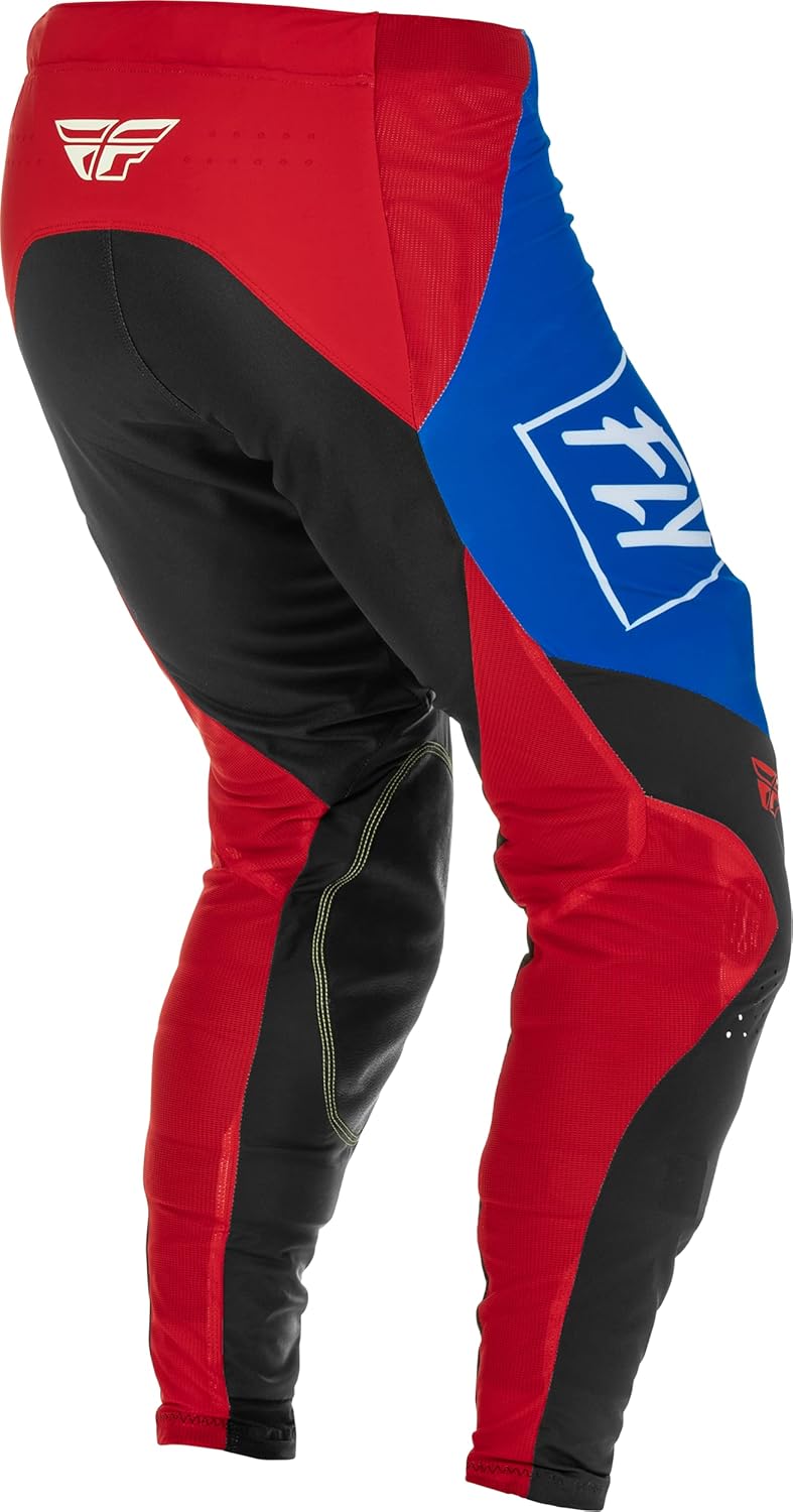 Fly Racing 2022 Adult Lite Pants (Red/White/Blue, 30) - Image 3