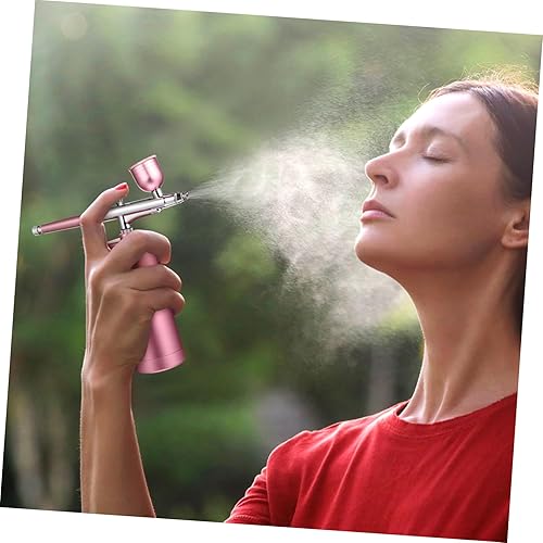 Miniatura 2 de ABOOFAN 1 Set Spray Gun Make up Kits Face Tools Facial Kit Electric Squirt Gun Mini Tools Makeup Airbrush Specialty Tools Portable Airbrush Makeup