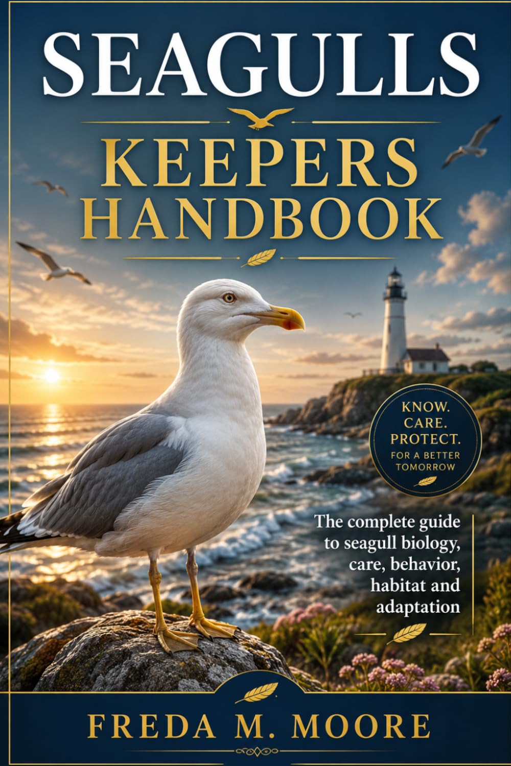 SEAGULLS KEEPERS HANDBOOK: The complete guide to seagull biology, care, behavior, habitat and adaptation