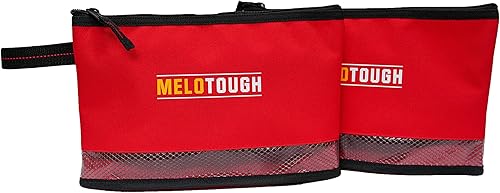 Miniatura 16 de MELOTOUGH Bolsas de herramientas con bolsa de herramientas pequeña con cremallera, bolsa de herramientas de 12 pulgadas, organizador multiusos