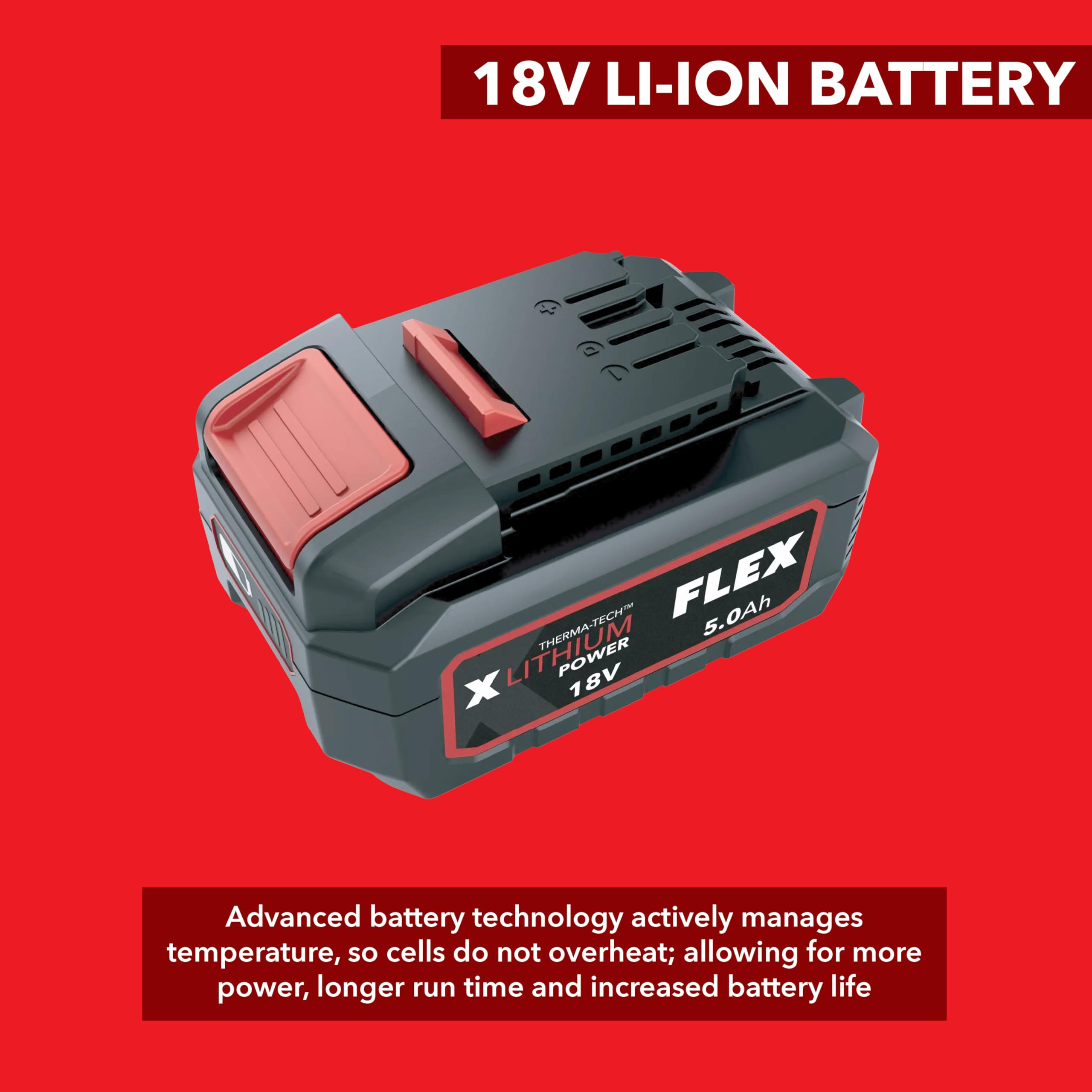 Flex Batería AP18.0/5.0 1 x 5 Ah 18 V Li-Ion