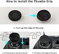 Vista 4 de eXtremeRate PlayVital 3D Studded Edition - Funda de silicona antideslizante para controlador PS5 protector de goma suave para mando inalámbrico PS5